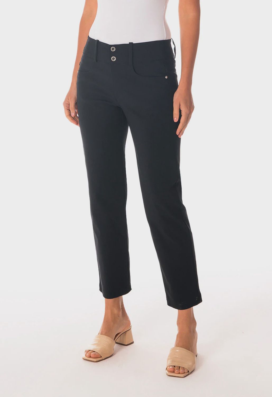 607C Crop Strt, Color: Blk, Size: 25