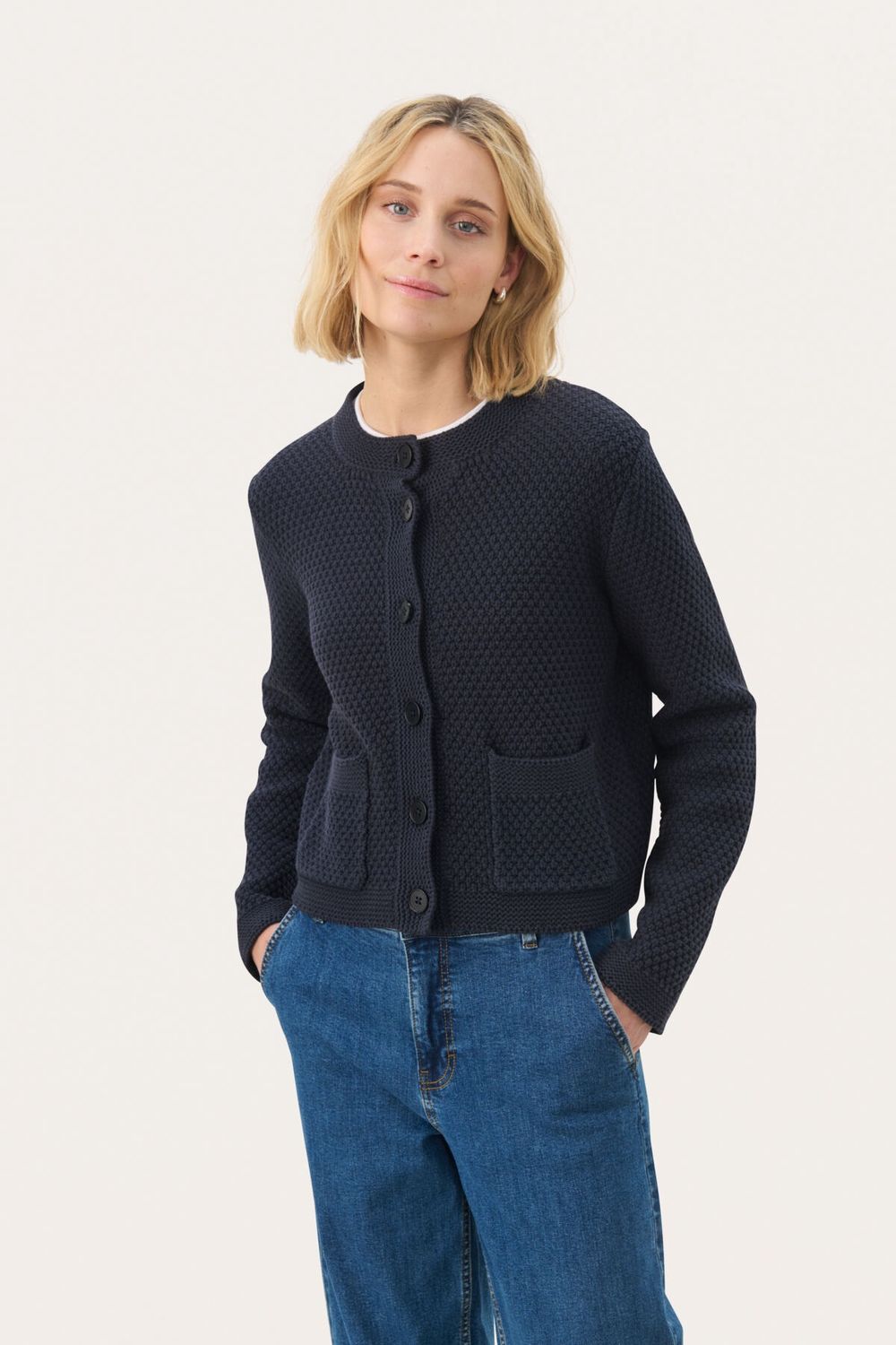 ElmiePW CA, Color: Dark Navy, Size: XS