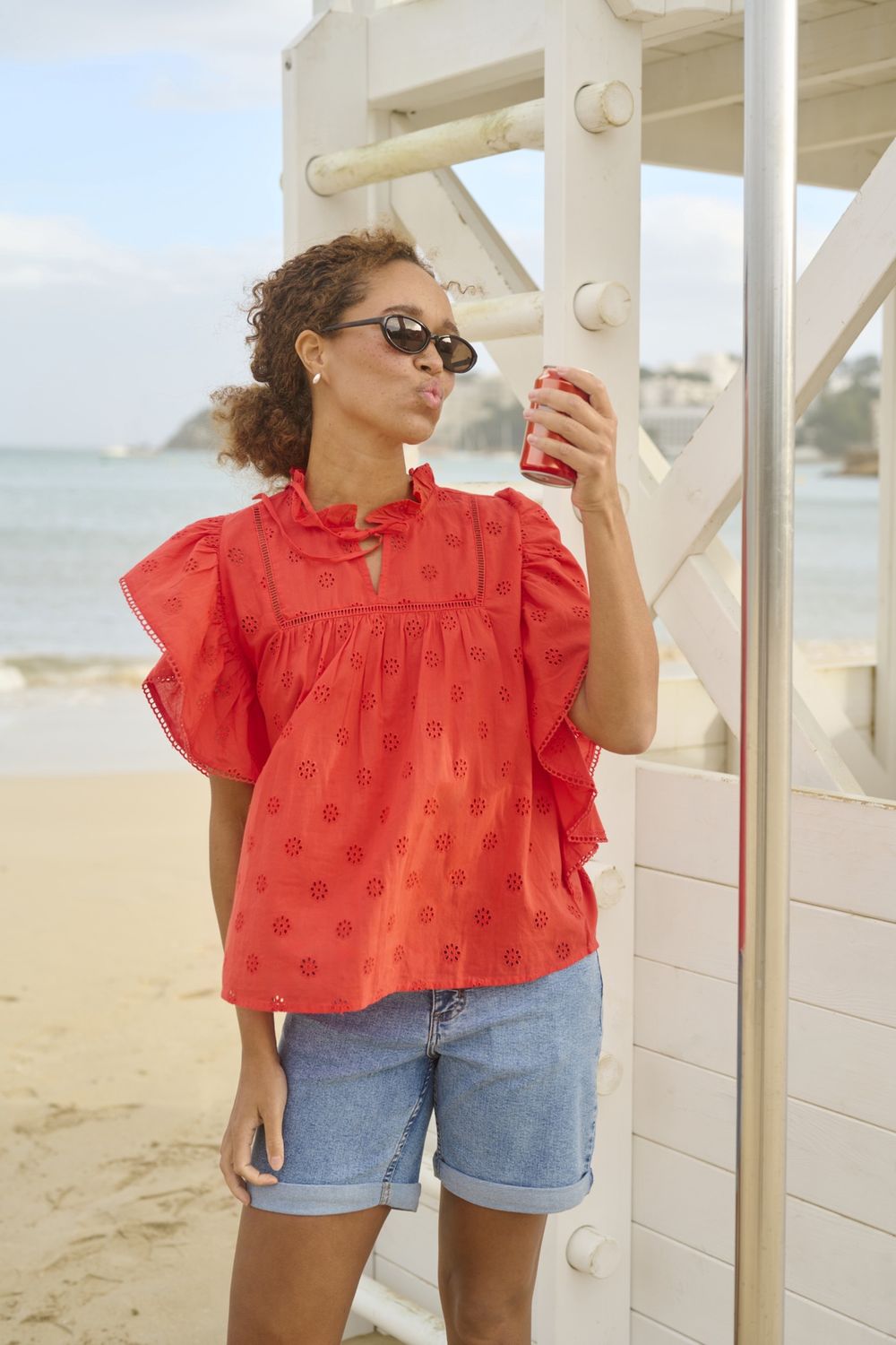 KAfiona Frill Top