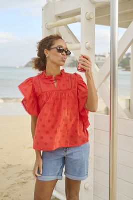 KAfiona Frill Top