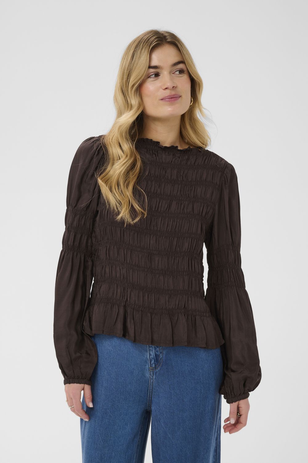 CRHenva Blouse, Color: Java, Size: 34