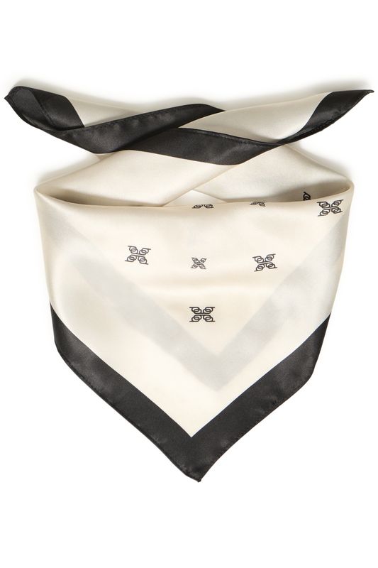 BYWIOLETTA LOGO SCARF