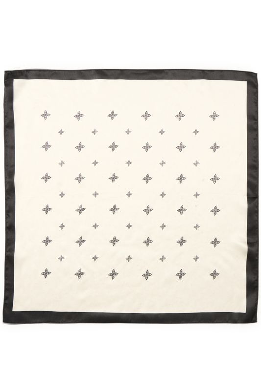 BYWIOLETTA LOGO SCARF