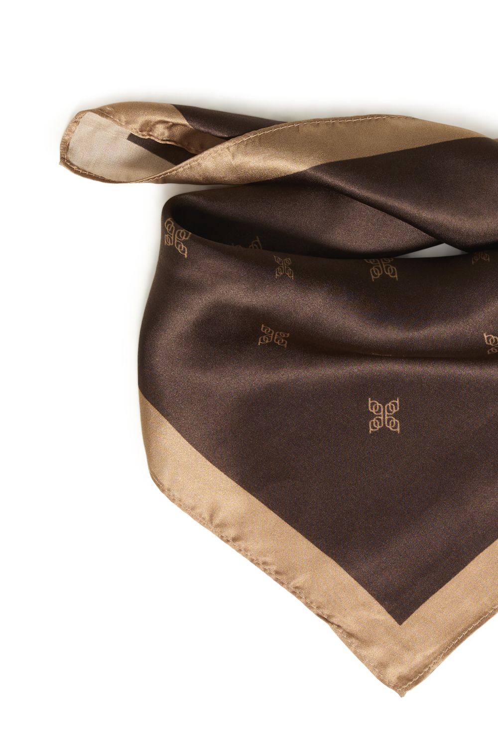 BYWIOLETTA LOGO SCARF
