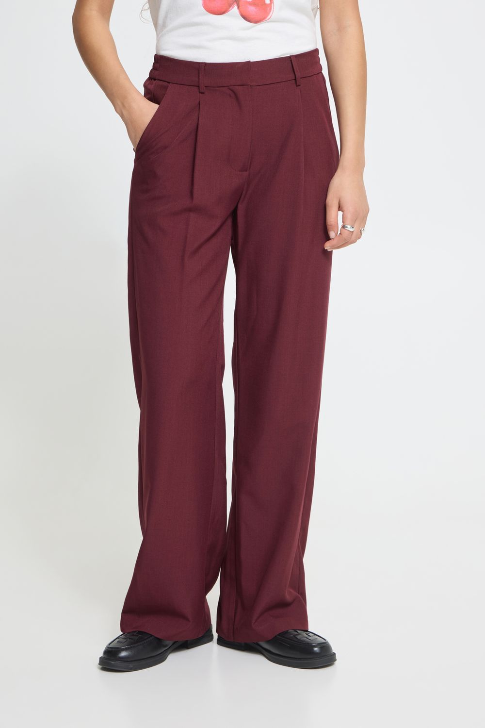 IHFava Wide Pant, Color: Port Royale Melange, Size: 34