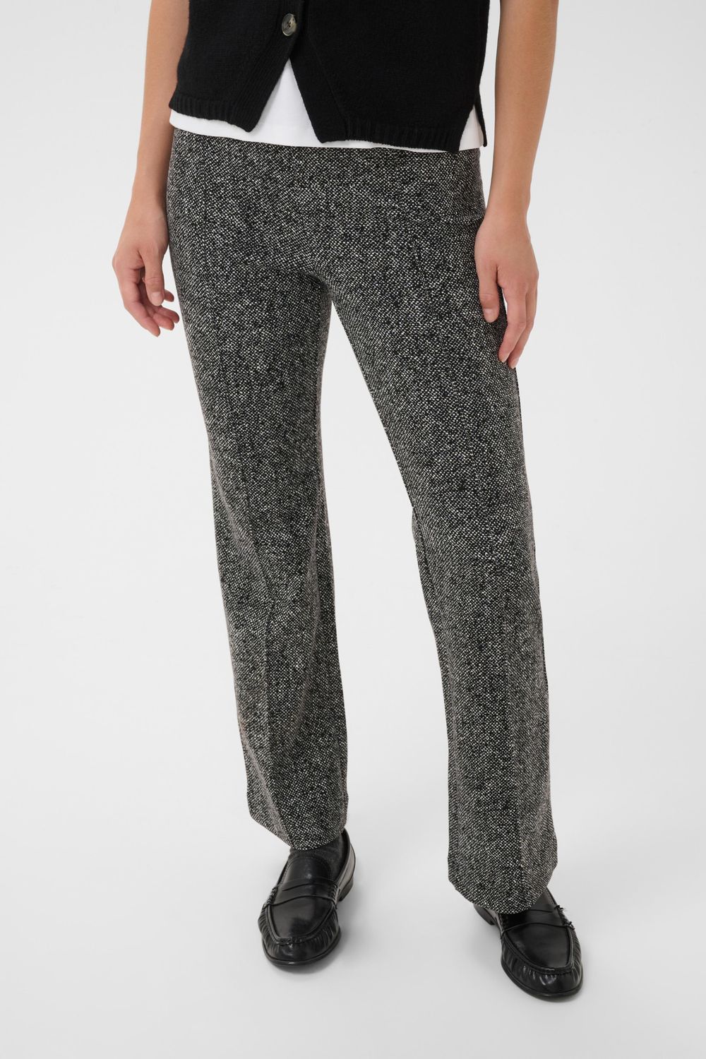 PontasPW Pants, Color: Salt and Pepper, Size: 34