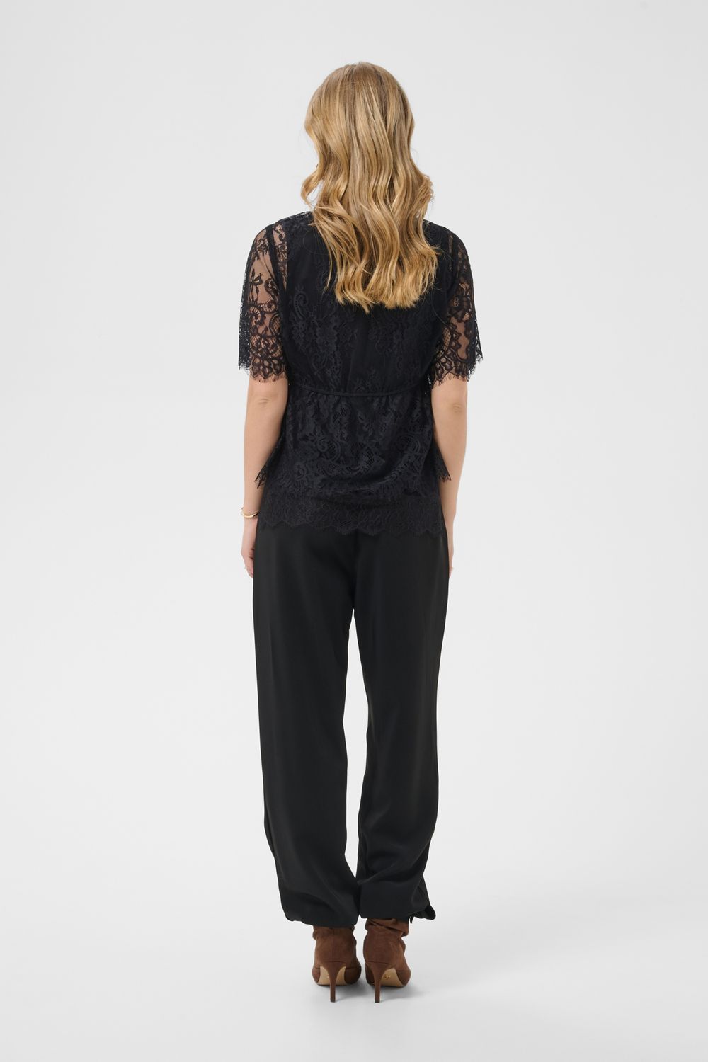 CRSaffron Lace Blouse