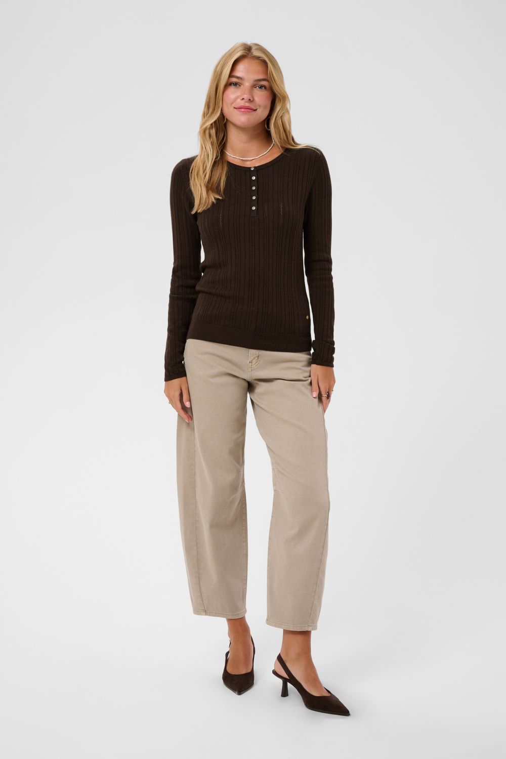 CRPeloa Knit Blouse