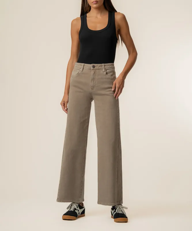 MEG HIGH RISE WIDE LEG SIDE PANEL