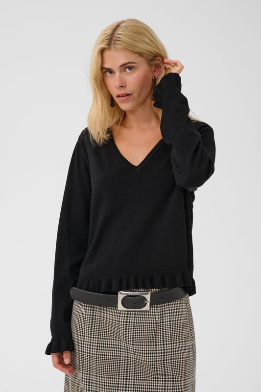 CUclare Annemarie Frill Vneck