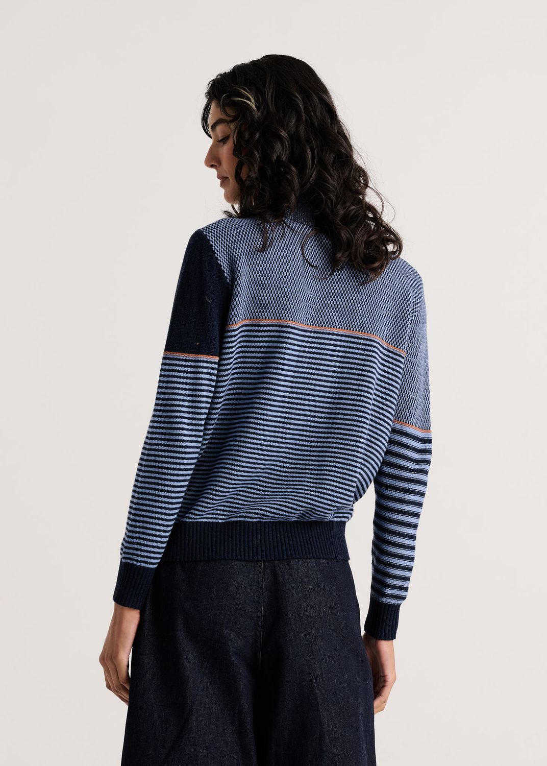 Knit Zip Cardi