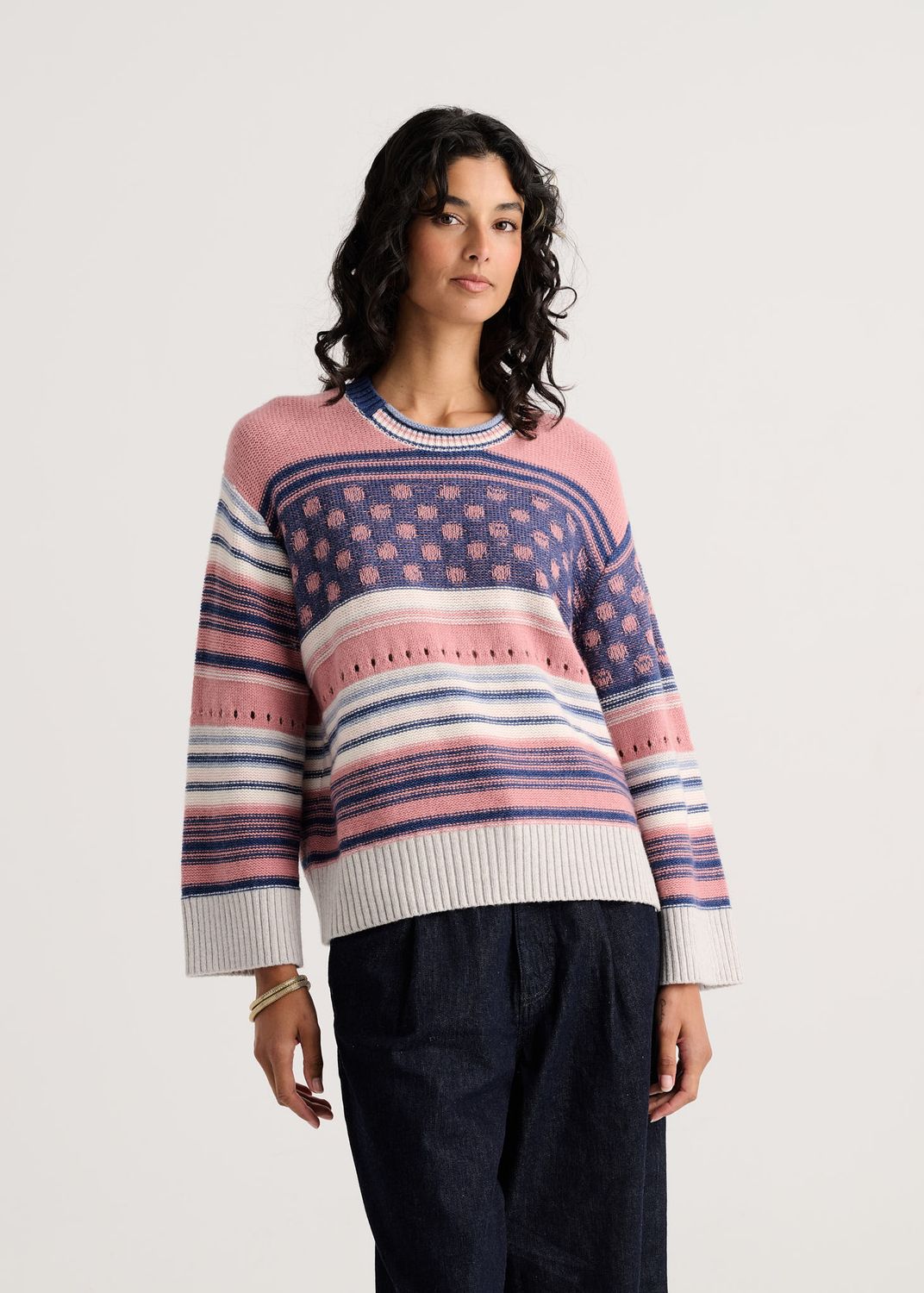 Stripe Pop Sweater
