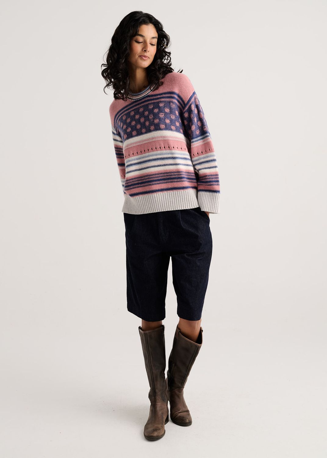 Stripe Pop Sweater