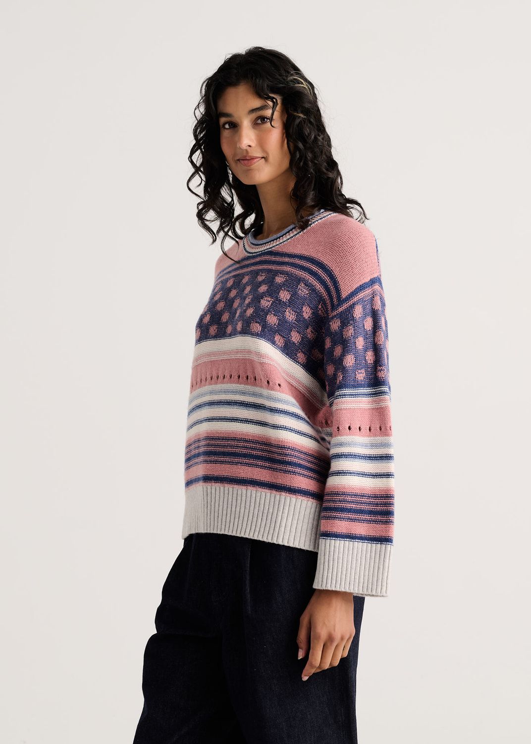 Stripe Pop Sweater