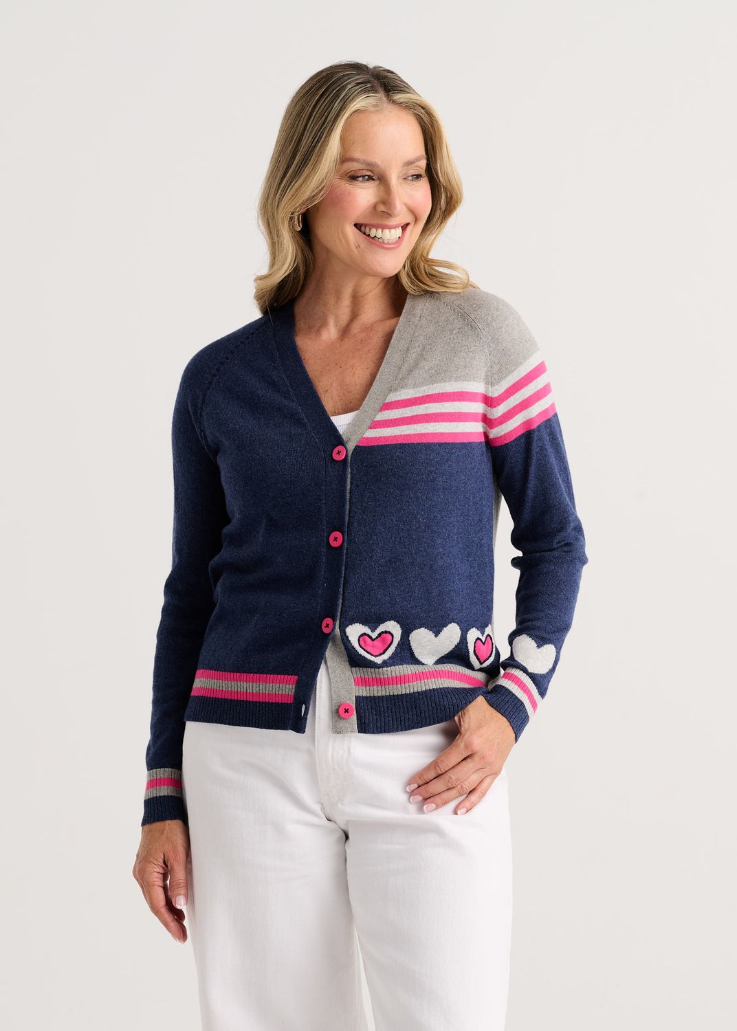 Hearts Cardi