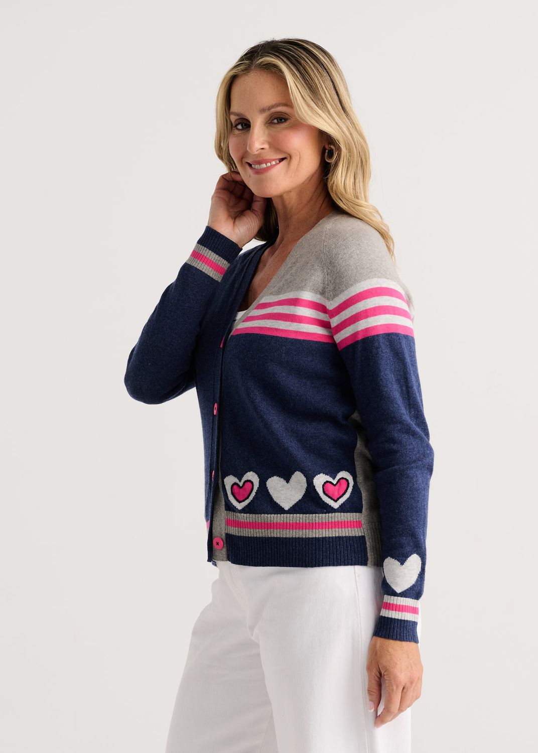 Hearts Cardi
