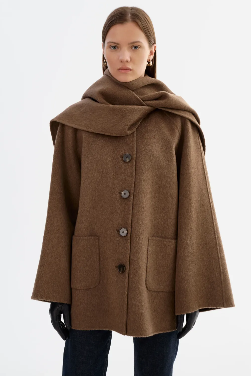 Anca Scarf Jacket