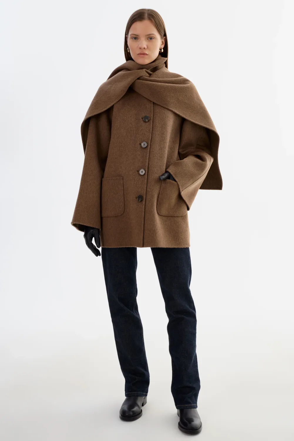 Anca Scarf Jacket