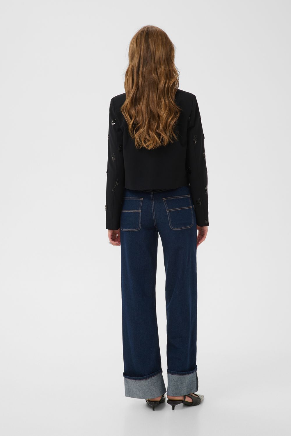 KAvally Cropped Blazer