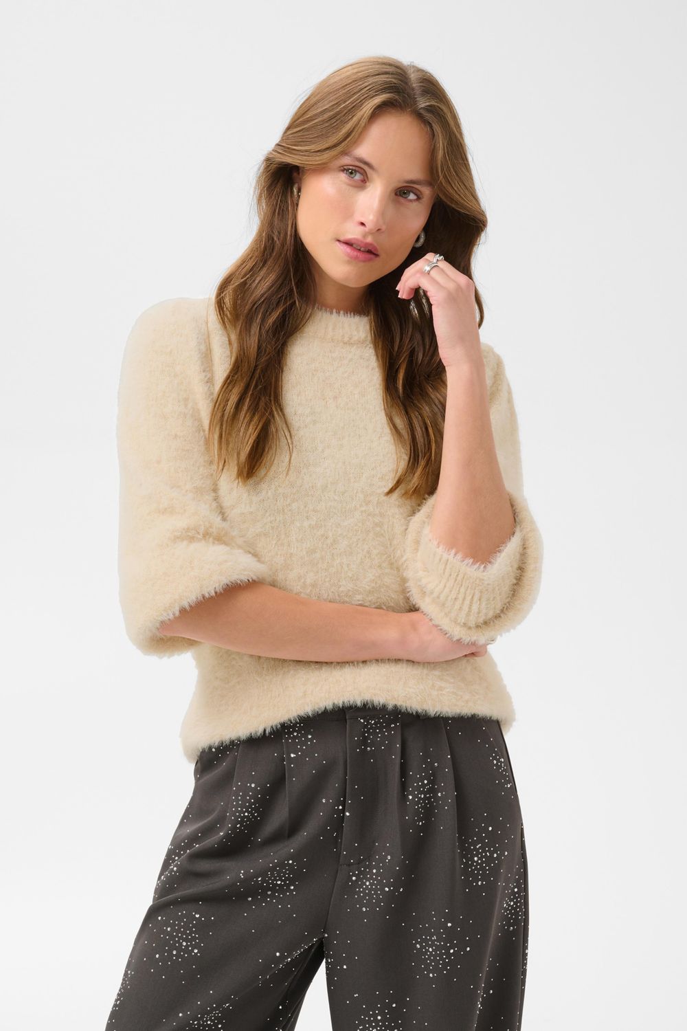 BanniSZ Pullover, Color: Sandshell, Size: XS