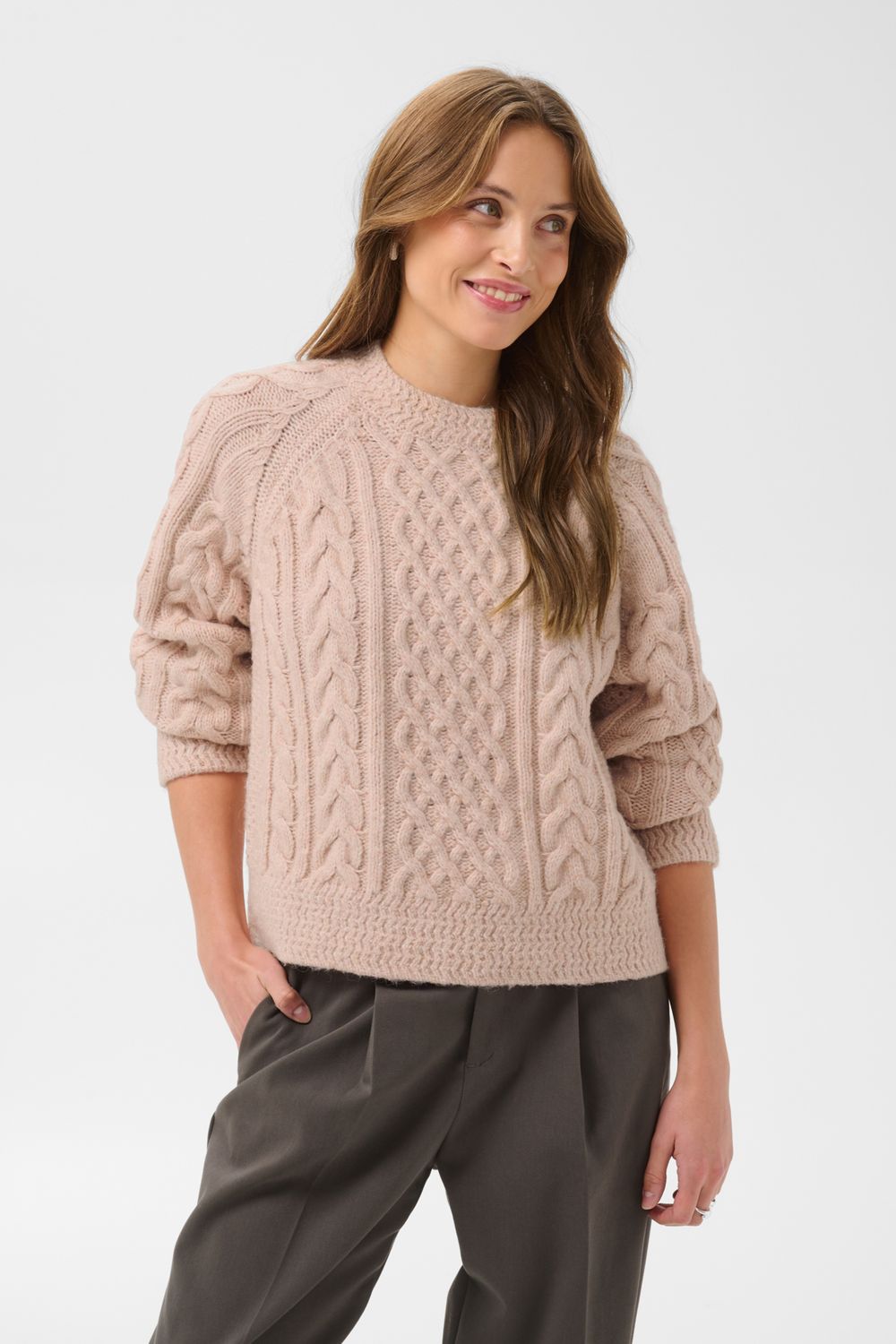 UwenaSZ Pullover, Color: Party Rose Melange, Size: XS