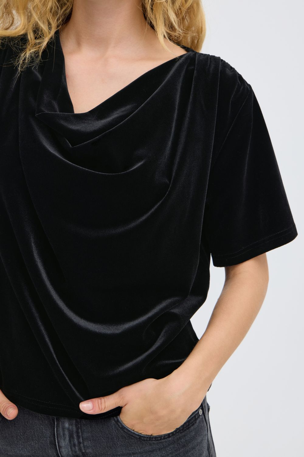 BYPerlina Draping Top