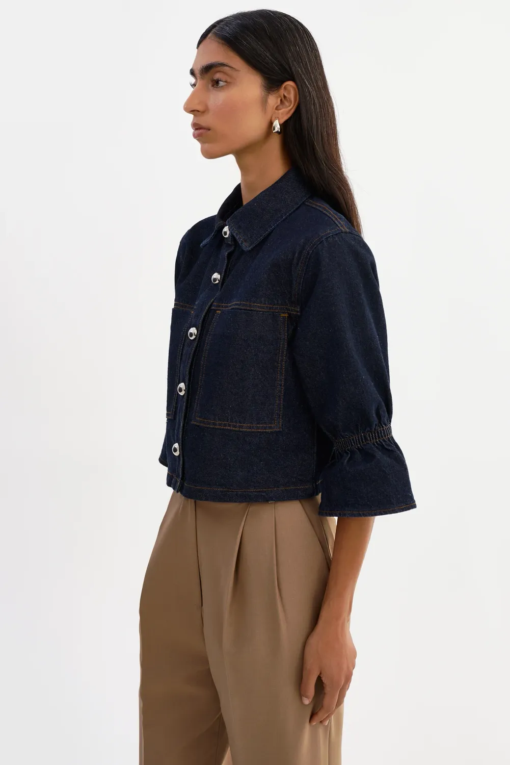 Carolina D Ruffle Jacket