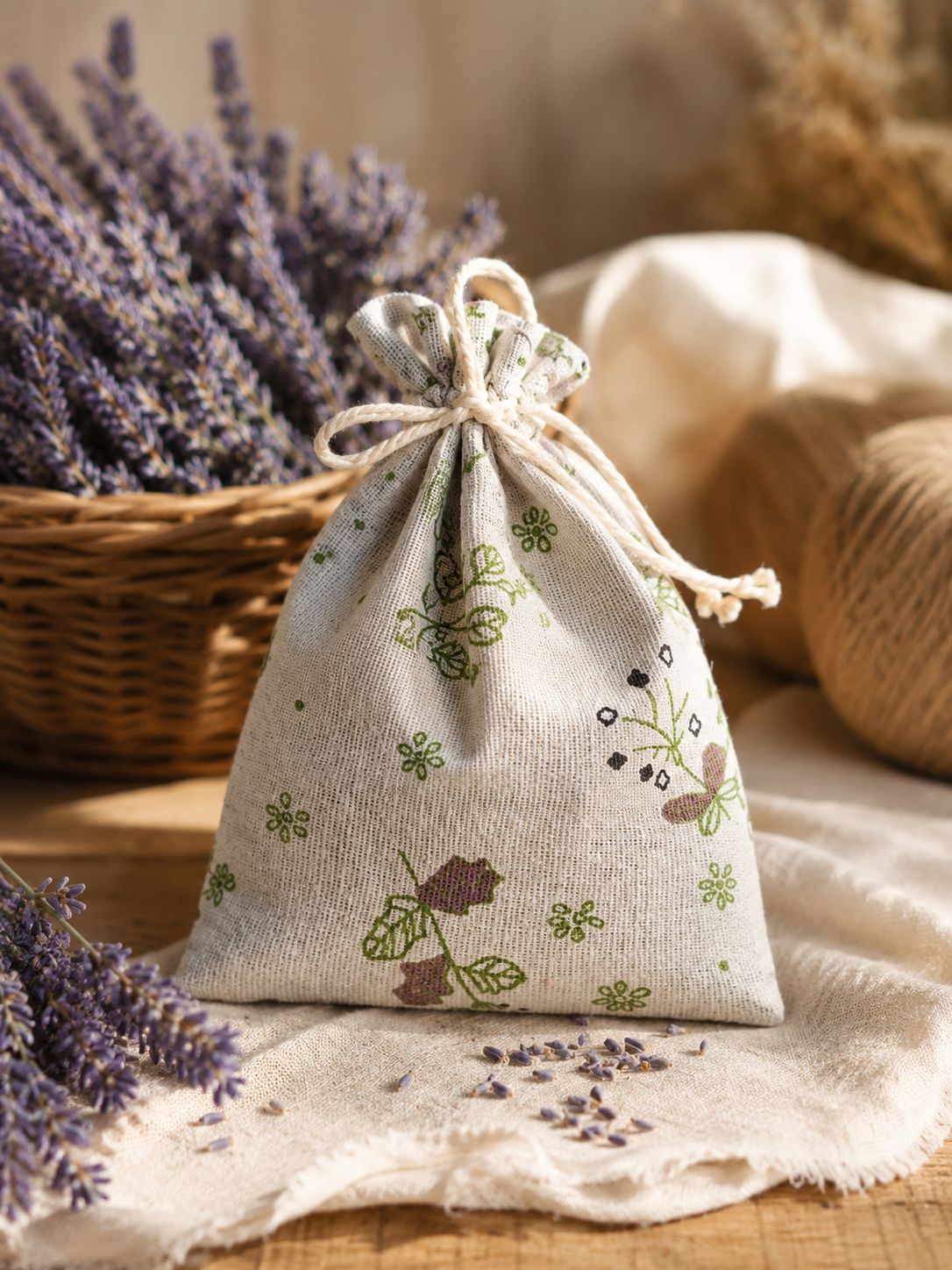 Lavendel geurzakje hulst