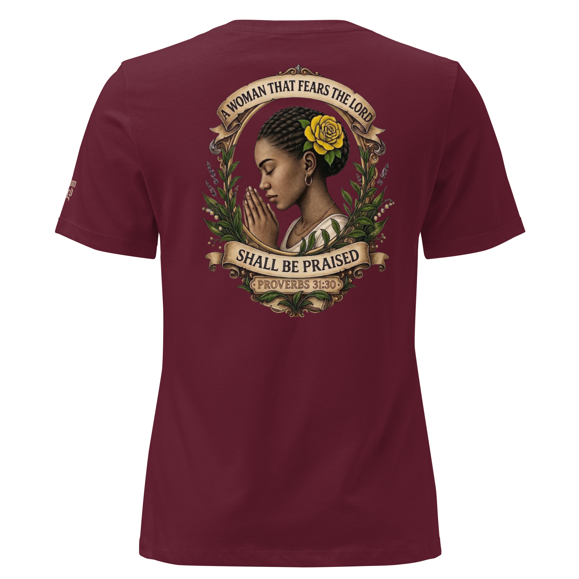 Shall Be Praised Premium Design Tee
