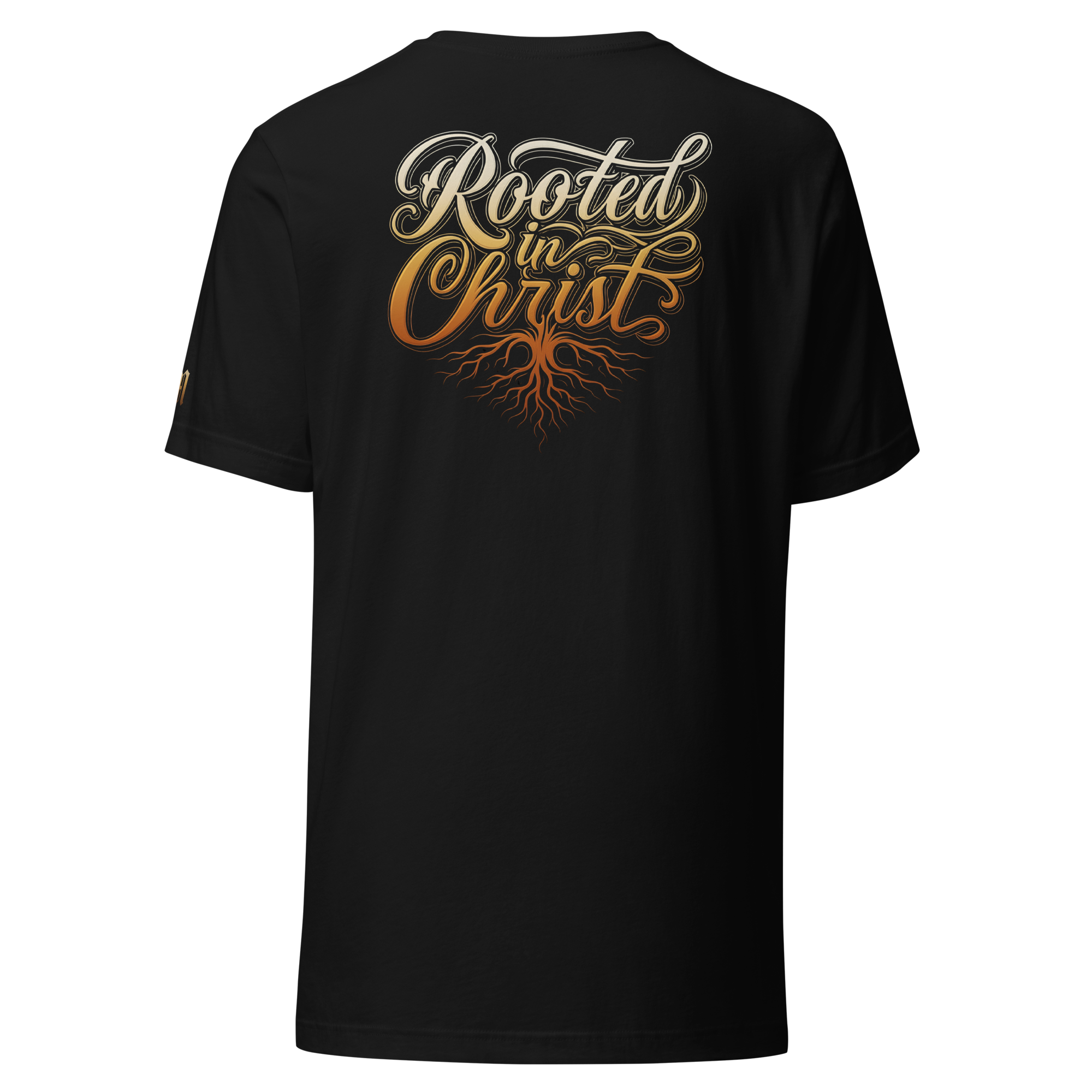 Rooted In Christ Short Sleeve Premium Design