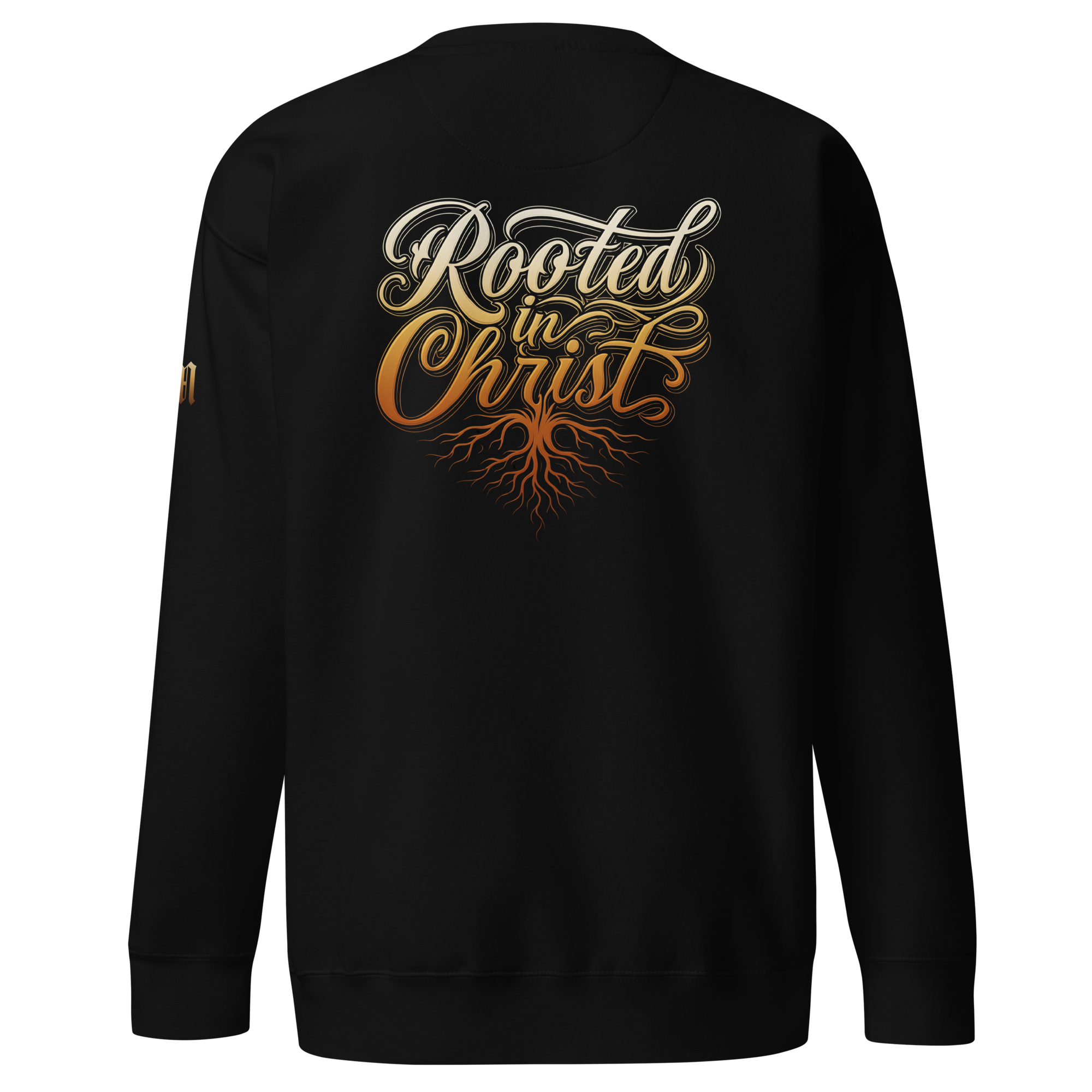Rooted in Christ Premium Design Sweatshirt
