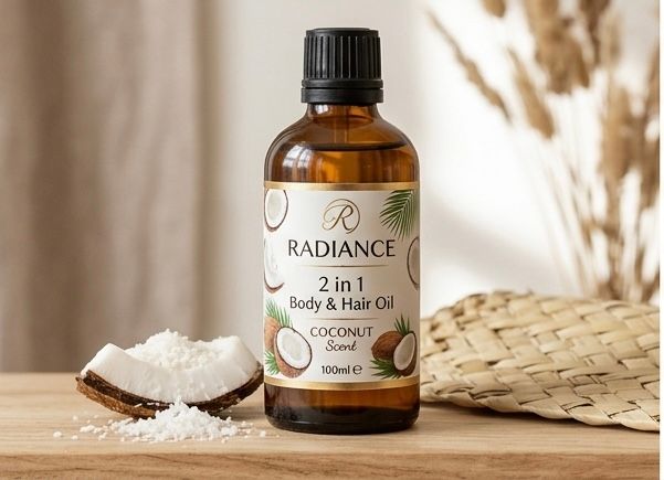 2 in 1 Body and hair oil (Coconut) 100ml