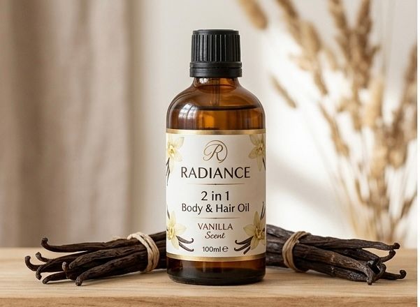 2 in 1 Body and hair oil (Vanilla) 100ml
