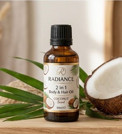 2 in 1 Body and hair oil (Coconut) 50ml