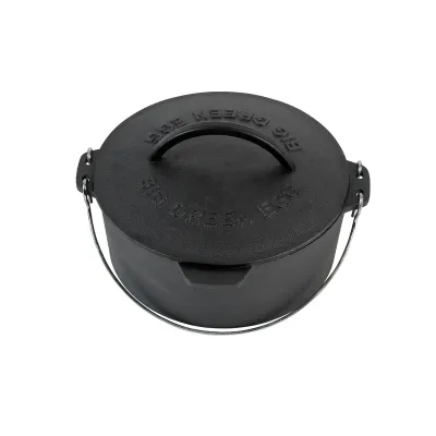 Schwarzer Gusseisentopf Medium, Large, XLarge, 2XL - 5,2 Liter, Ø 27cm Schwarzer Gusseisentopf Medium, Large, XLarge, 2XL - 5,2 Liter, Ø 27cm