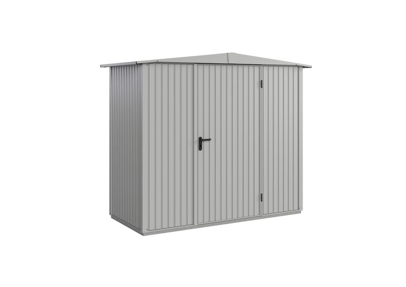 Berry-Gerätehaus Classic mit Satteldach RAL 9006 Typ 1