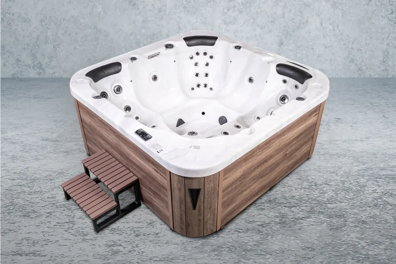 American Outdoor Whirlpool Torina Sterling Silver / Brown 215x215cm American Outdoor Whirlpool Torina Sterling Silver / Brown 215x215cm