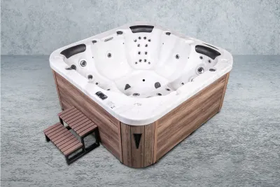 American Outdoor Whirlpool Torina Sterling Silver / Brown 215x215cm American Outdoor Whirlpool Torina Sterling Silver / Brown 215x215cm