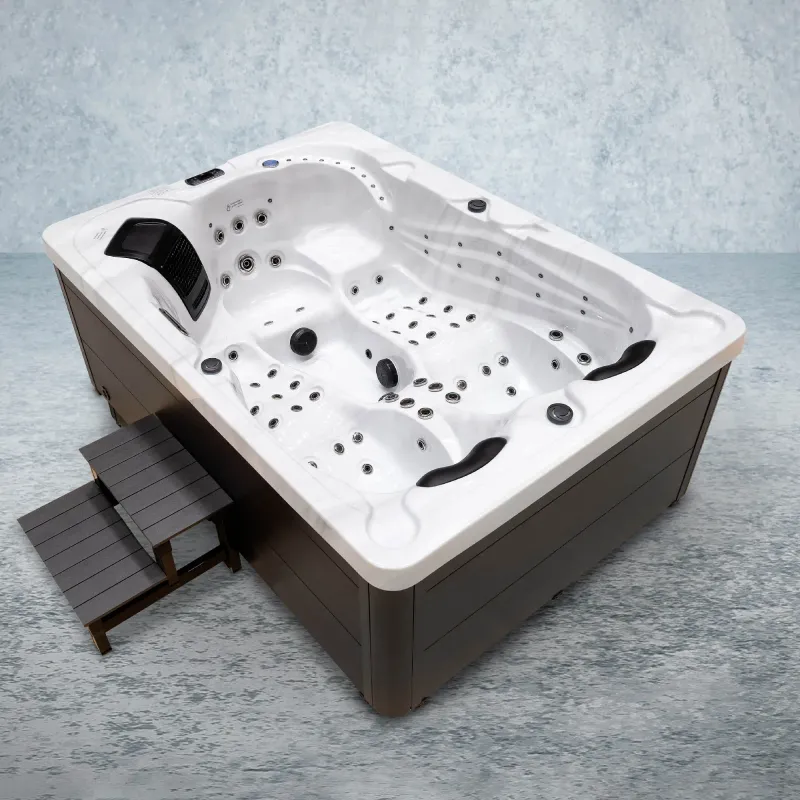 American Outdoor Whirlpool Modena Sterling Silver / Grey 220x156cm American Outdoor Whirlpool Modena Sterling Silver / Grey 220x156cm
