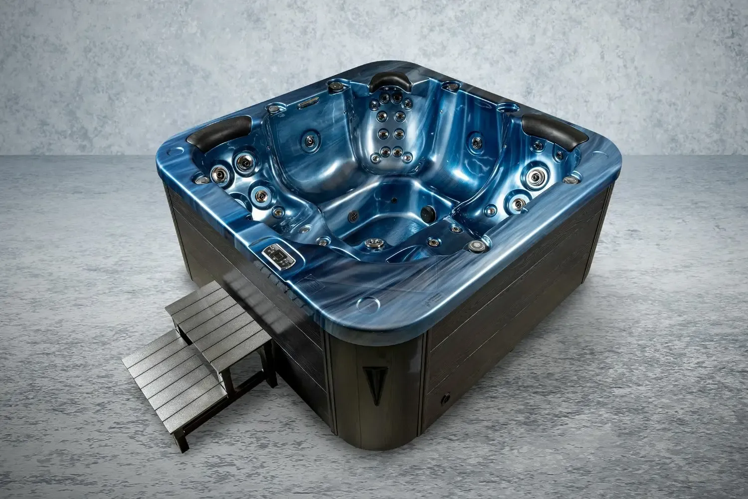 American Outdoor Whirlpool Torina Ocean Blue / Grey 215x215cm American Outdoor Whirlpool Torina Ocean Blue / Grey 215x215cm