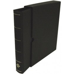 Lighthouse Vario F 3-Ring Binder and Slipcase - Black