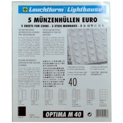 Lighthouse Optima Pages - 40 Pockets - Pack of 5