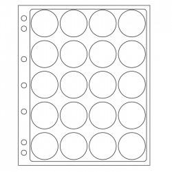 Lighthouse Grande Encap Capsule Pages -- 40-41 mm-- pack of 2 Lighthouse Grande Encap Capsule Pages -- 40-41 mm-- pack of 2
