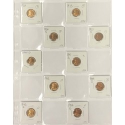 Lighthouse Grande Archival 20 Pocket (2x2) Pages -- Pack of 5