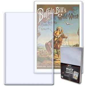 BCW 11x17 - Art Print Top loaders