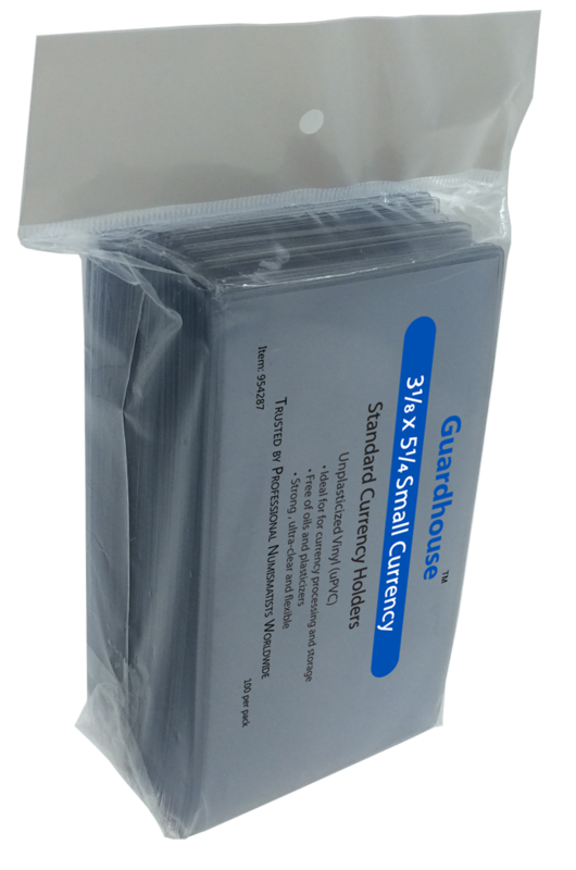 Guardhouse  Currency Sleeves - Fractional