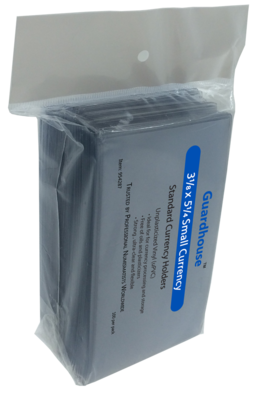 Guardhouse  Currency Sleeves - Fractional