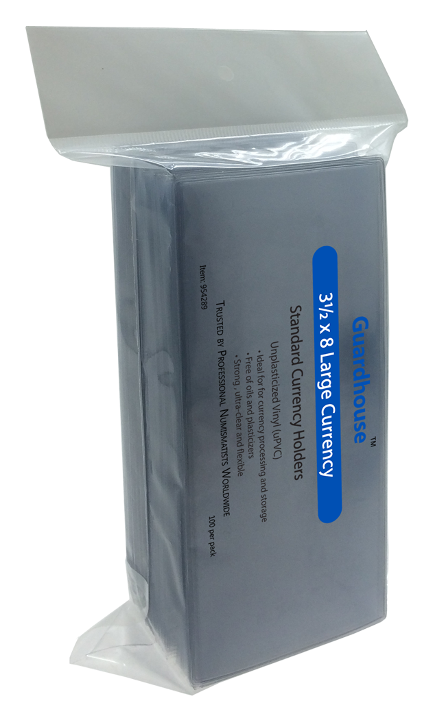 Guardhouse Currency Sleeves - Large