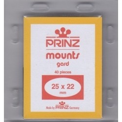 Prinz/Scott Stamp Mounts: 25x22 Prinz/Scott Stamp Mounts: 25x22