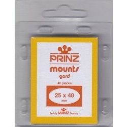 Prinz/Scott Stamp Mounts: 25x40